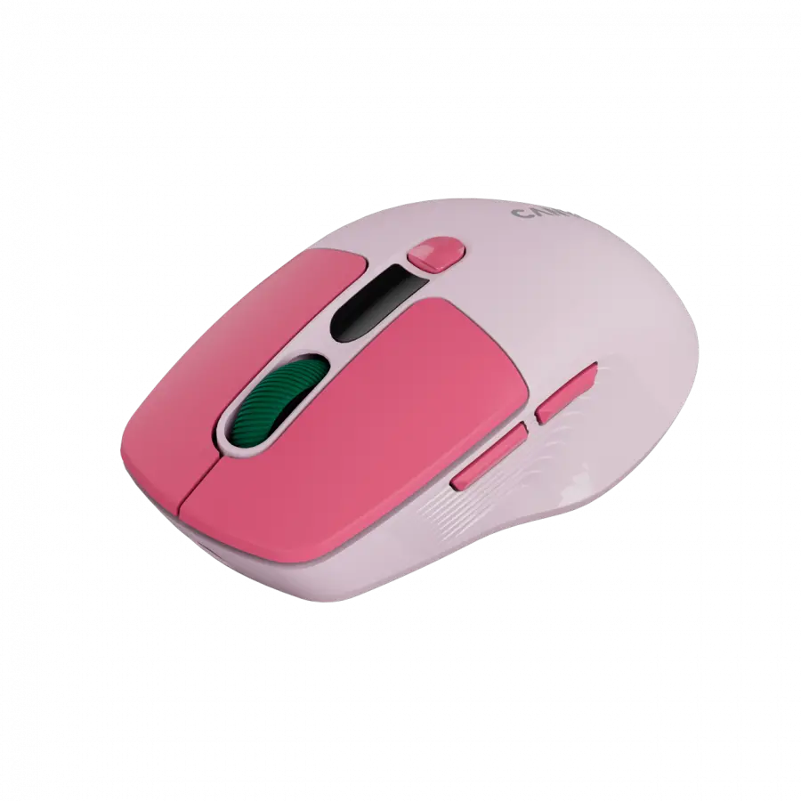 CANYON mouse MW-26 LCD silențios Dual Mode wireless Roz - image 1