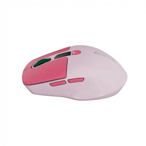 CANYON mouse MW-26 LCD Silent Dual Mode Wireless Pink - image 2