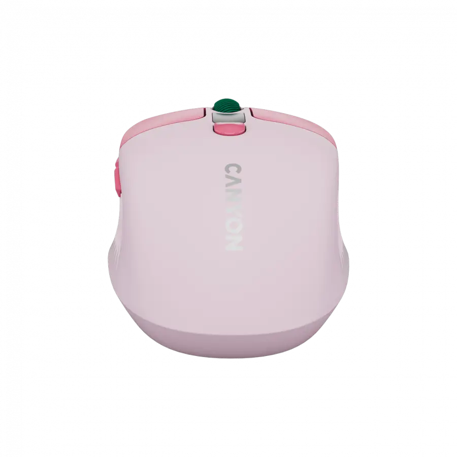 CANYON mouse MW-26 LCD Silent Dual Mode Wireless Pink - image 3