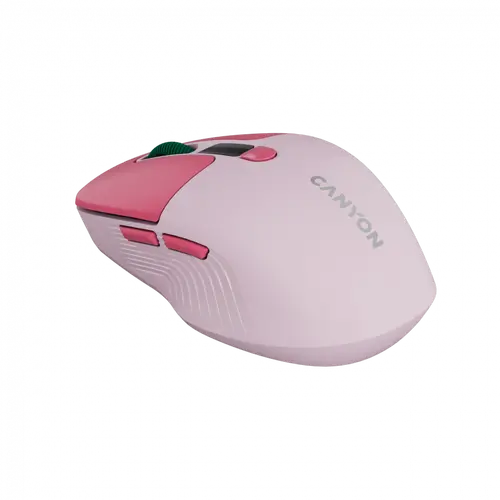 CANYON mouse MW-26 LCD Silent Dual Mode Wireless Pink - image 4