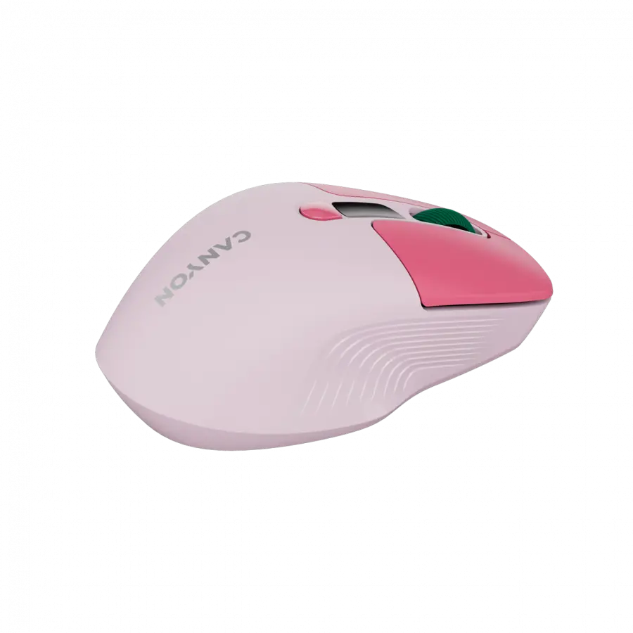 CANYON mouse MW-26 LCD silențios Dual Mode wireless Roz - image 5