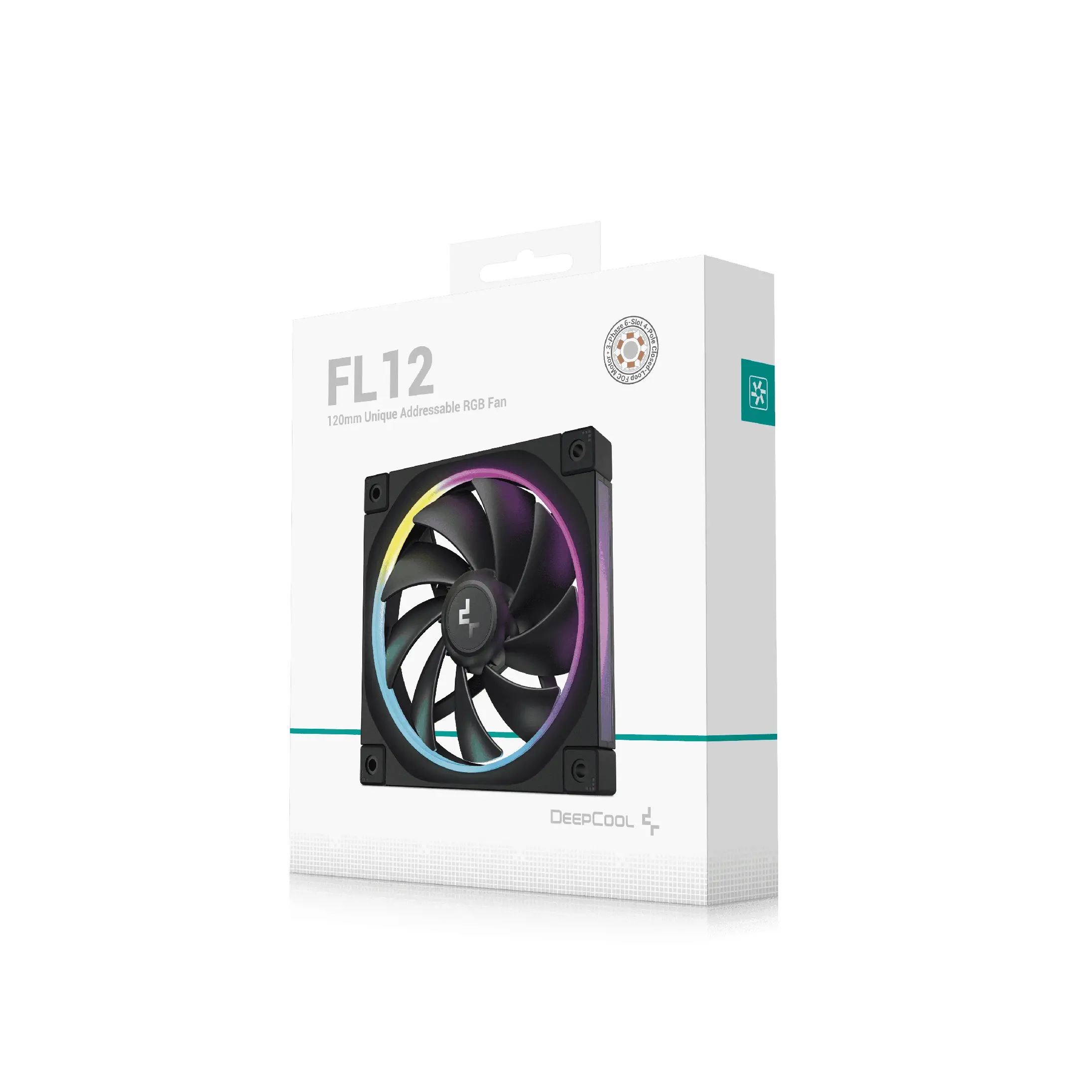 DeepCool вентилатор Fan 120mm - FL12 - aRGB - image 6