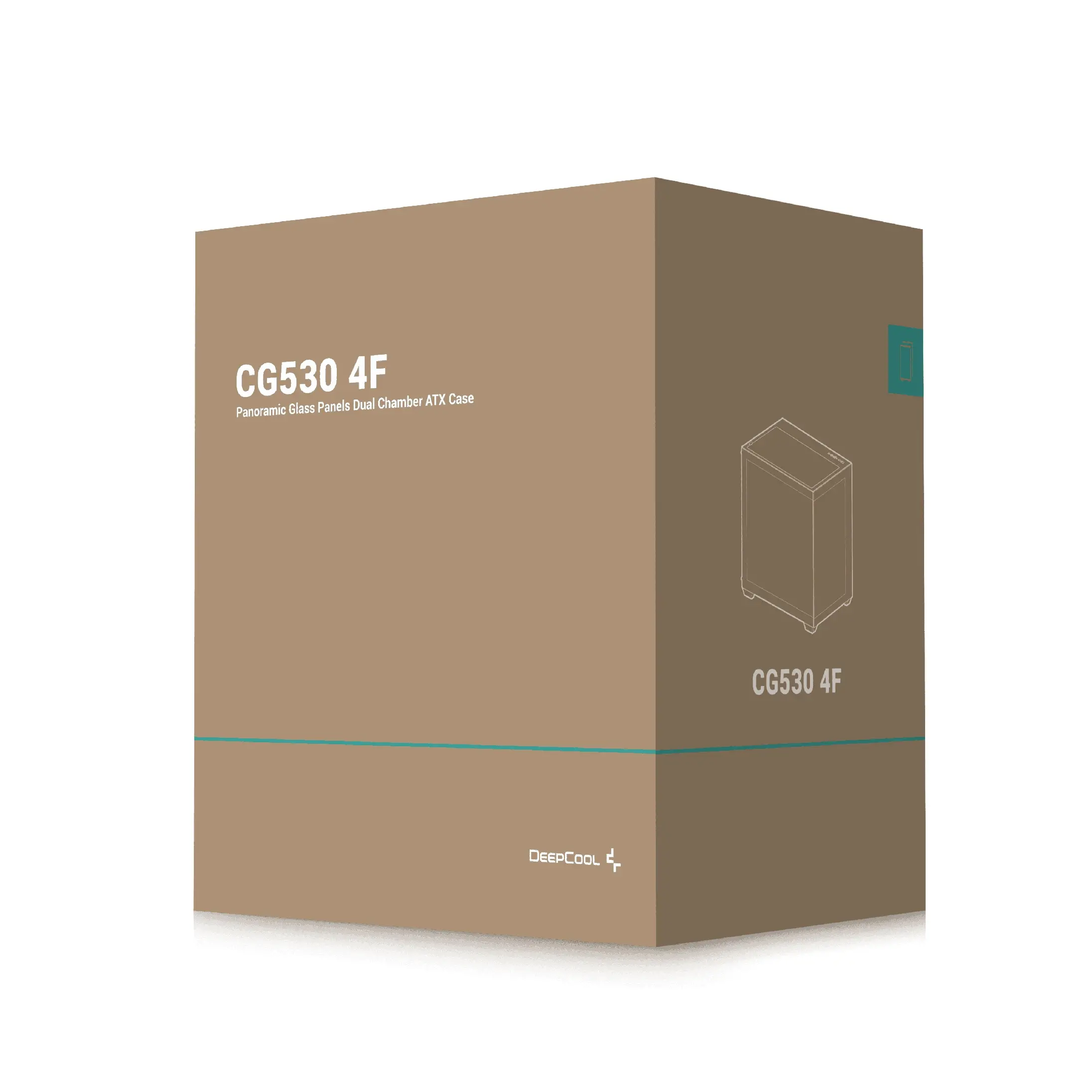 DeepCool кутия Case ATX - CG530 4F - 4 ARGB Fans - image 13