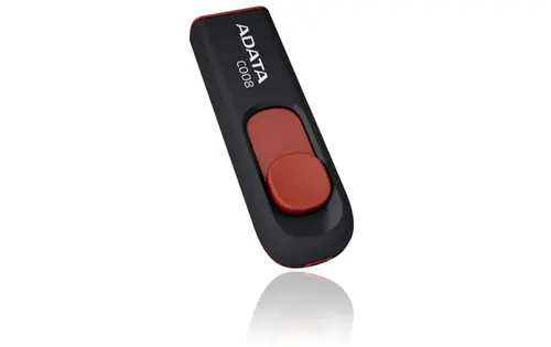 Памет, Adata 64GB C008 USB 2.0-Flash Drive Black