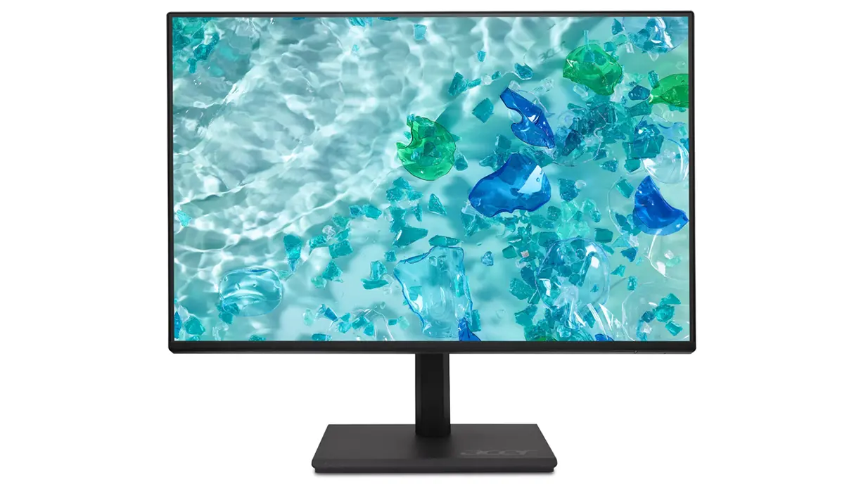 Монитор, Acer Vero B247YGbmiprzx, 23.8" FHD (1920x1080), IPS, 120Hz, 100M:1, 250nits, 4ms (GTG)/1ms(VRB), 99% sRGB, HDMI, VGA, DP, USB3.2x4 USB-B(1up 4down), Audio In/Out, ZeroFrame, Speakers 2x2W, ERGOstand, TUV, VESA, Energy Class C, Black, 3Y