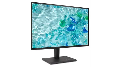 Монитор, Acer Vero B247YGbmiprzx, 23.8" IPS LED, ZeroFrame FHD (1920x1080) AG, 4ms (GTG), 120Hz, 100M:1, 1500:1, 250nits, 99% sRGB, HDMI, VGA, DP, USB3.2x4 USB-B(1up 4down), Speakers 2x2W, Audio In/Out, ERGOstand, TUV, Energy Efficiency Class C, VESA, Black - image 1