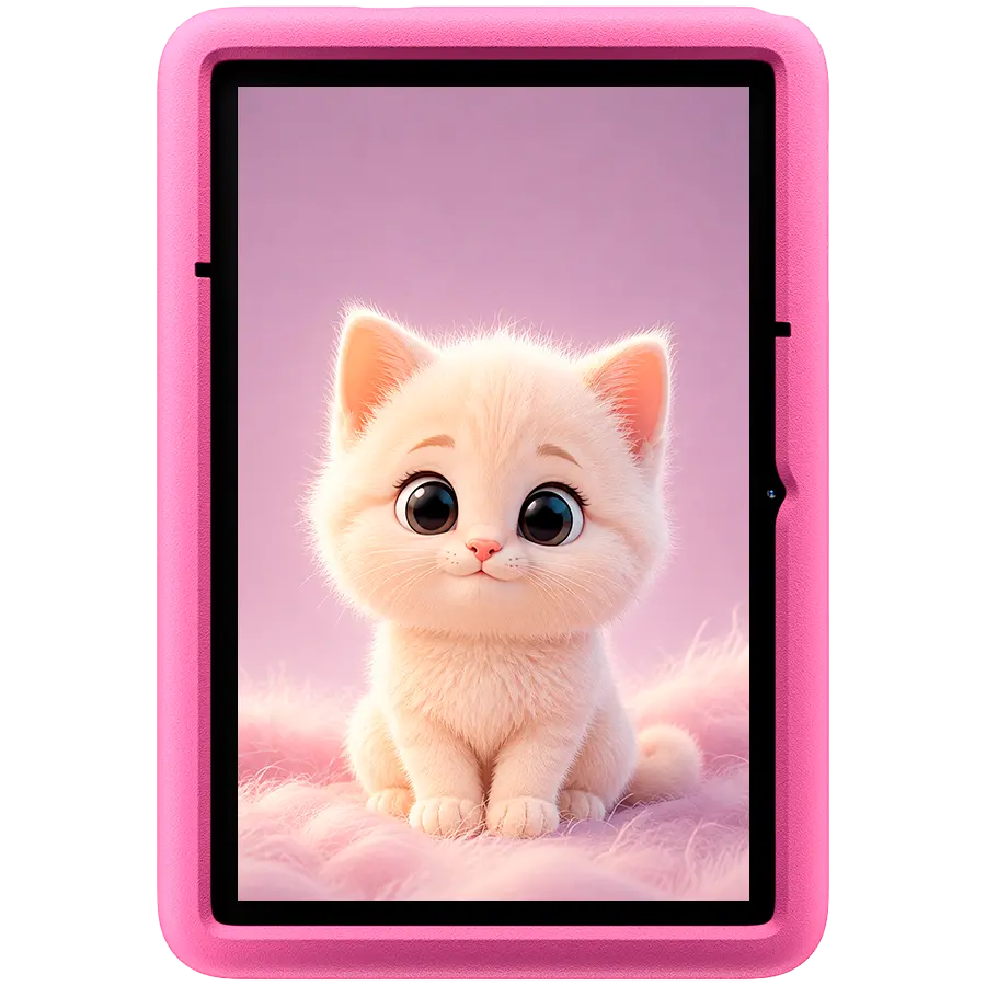 Blackview Tab A6 Kids, tablet, 10.1-inch 800*1280 HD+ IPS, A523 Octa-core 1.8GHz, 4GB + 128GB, 5100mAh; WiFi, 5MP Front/8MP Rear camera, Android 15, Rose Pink - image 1