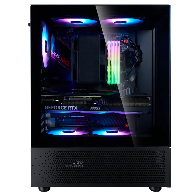 Кутия за компютър, ADATA XPG INVADER X MINI MT BLACK - image 5