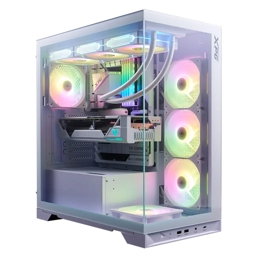Кутия за компютър, ADATA XPG INVADER X BTF MT WHITE - image 3