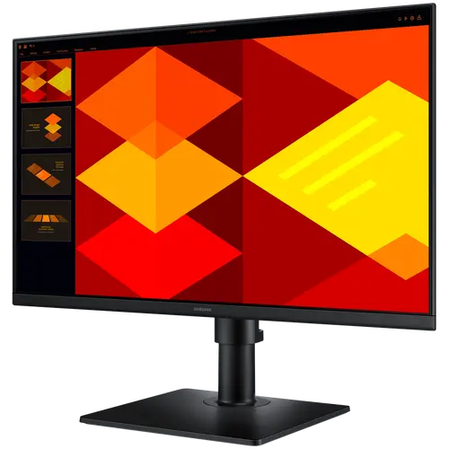 Monitor, Samsung LS24D406GA, 24" IPS LED, 1920x1080, 5ms, 100 Hz,250cd/m2,HDMI, DP, USB Hub, Negru - 2