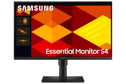 Монитор, Samsung LS24D406GA, 24" IPS LED, 1920x1080,  5ms, 100 Hz,250cd/m2,HDMI, DP, USB Hub, Black