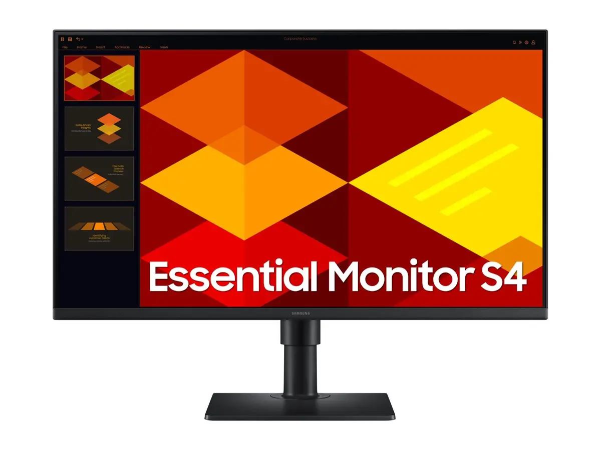 Монитор, Samsung LS27D406GA, 27" IPS LED, 1920x1080, 5ms, 100 Hz,250cd/m2, HDMI, DP, USB Hub, Black