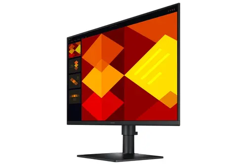 Монитор, Samsung LS27D406GA, 27" IPS LED, 1920x1080,  5ms, 100 Hz,250cd/m2, HDMI, DP, USB Hub, Black - image 2