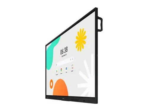 Интерактивен дисплей, Samsung Interactive E-Board WA65F 65" Android OS 4K Digital Flipchart TOUCH, Mirroring, Wi-Fi, Black - image 1