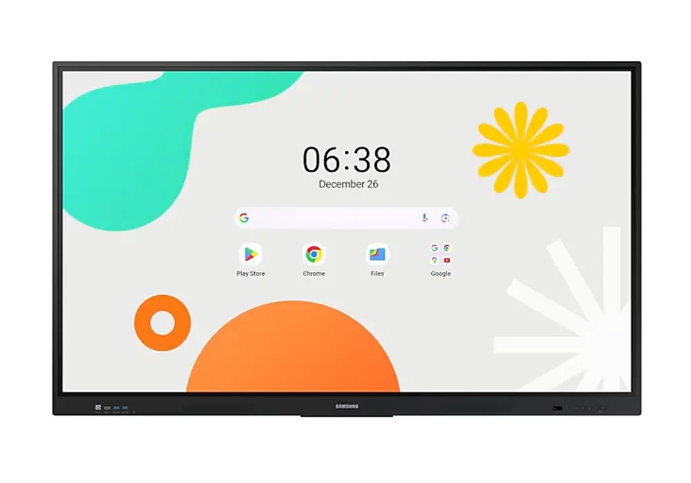 Διαδραστική οθόνη, Samsung Interactive E-Board WA75F 75" Android OS 4K Digital Flipchart TOUCH, Mirroring, Wi-Fi, Μαύρο