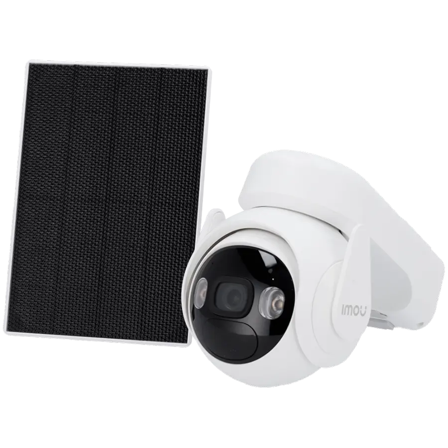 Imou Cell PT Solar KIT, Έξυπνη κάμερα PT 360 με έγχρωμη νυχτερινή όραση 3MP, 1/2.8 progressive CMOS, H.265, 15fps, φακός 3.6mm, FOV 88, IR έως 20m - image 2