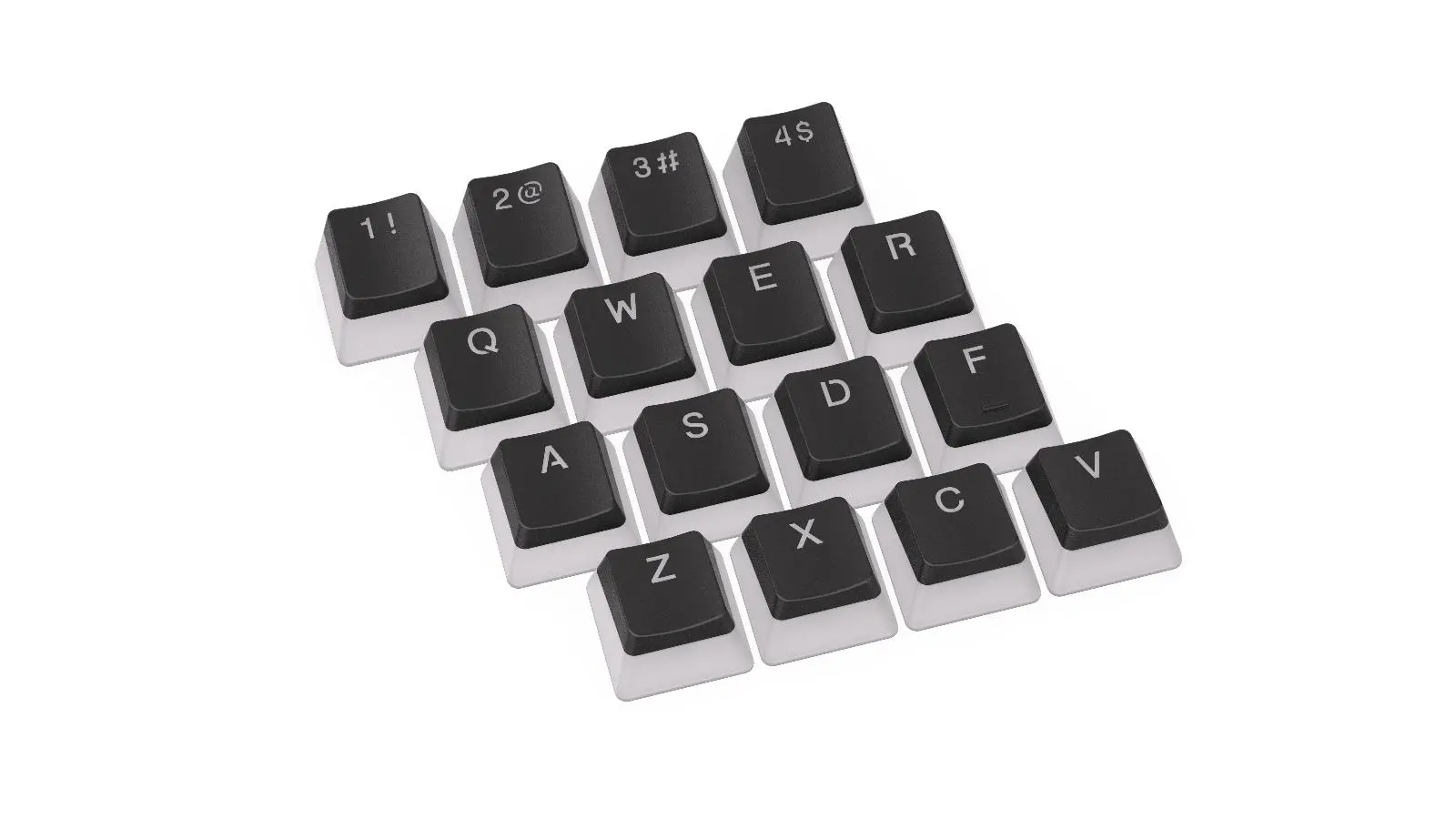 Капачки за механична клавиатура ENDORFY - 104 бр PBT - US Layout - image 1