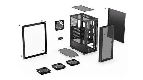 Кутия ENDORFY Ventum 200 ARGB - Middle Tower - image 13