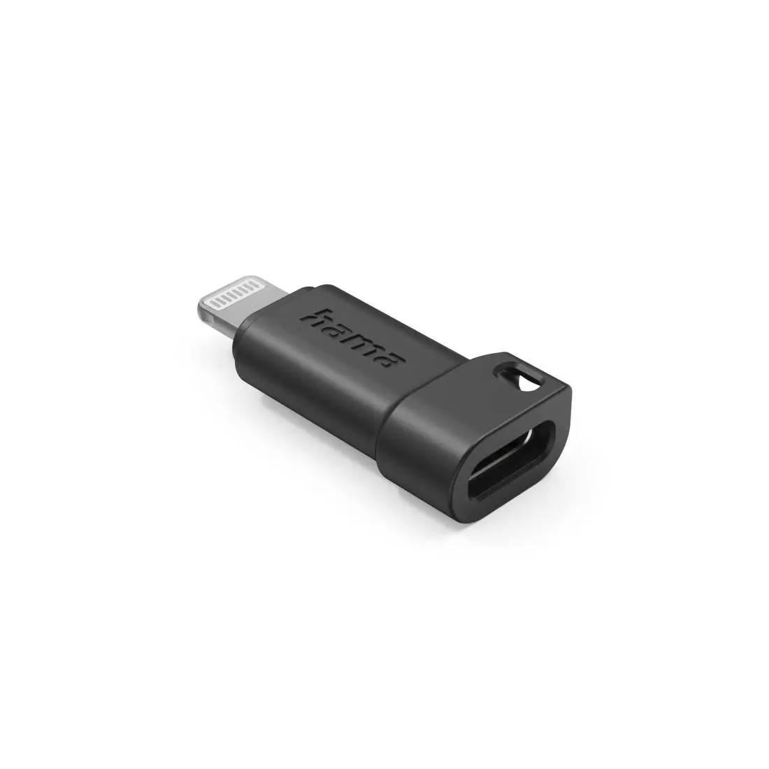 HAMA USB-C адаптер към Apple Lightning Plug, черен - image 1