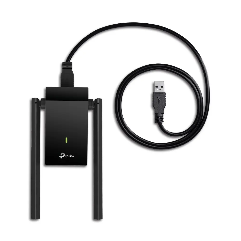 Ασύρματος προσαρμογέας TP-LINK Archer T4U Plus,AC1300,διπλής ζώνης,USB 3.0, 2 εξωτ. κεραίες - image 2