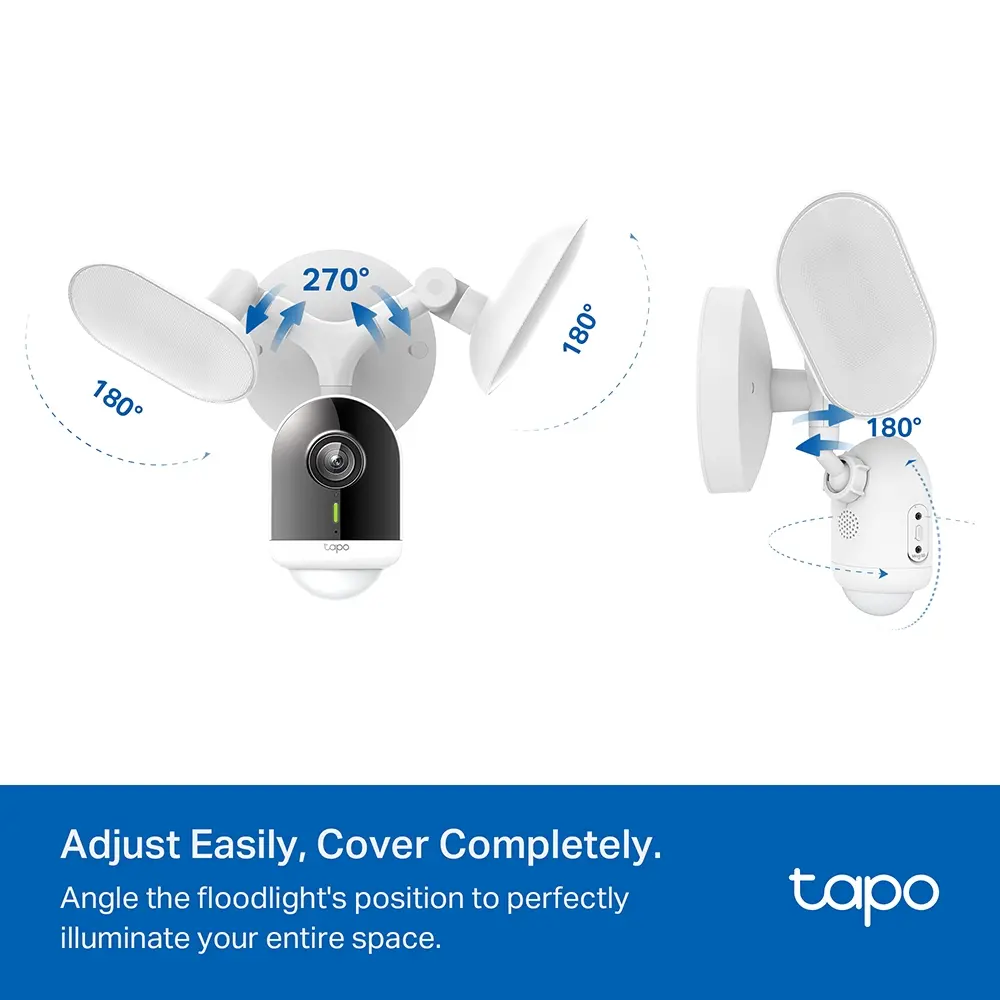 Камера TP-Link Tapo C720, интелигентна прожекторна, WiFi, ден/нощ-до 30м,outdoor - image 6