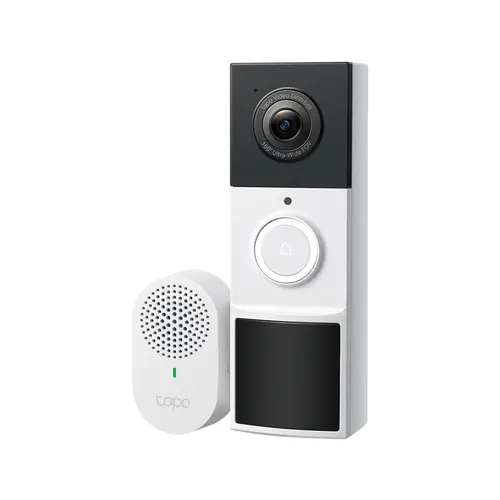Интелигентен видео-звънец за врата TP-Link Tapo D210, 2K 3MP