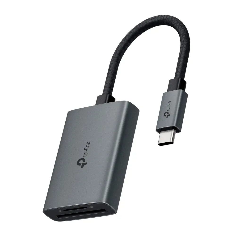 Четец на карти TP-LINK UA430C, USB 3.0 Type-C към SD и microSD 3.0