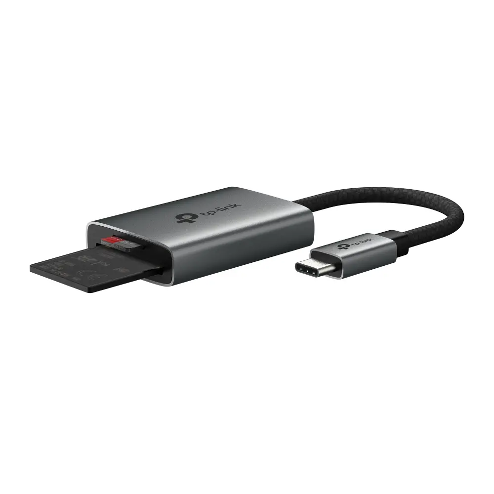 Четец на карти TP-LINK UA430C, USB 3.0 Type-C към SD и microSD 3.0 - image 2