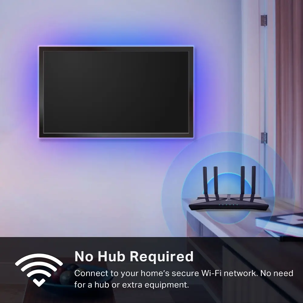 LED лента TP-Link Tapo L930-5, WiFi, 5м., 13.5W, многоцветна, многозонова - image 4