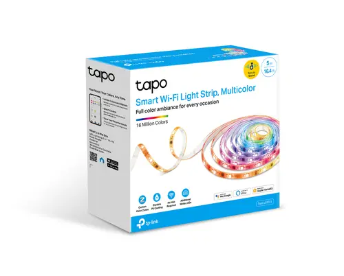 Bandă LED TP-Link Tapo L930-5, WiFi, 5m., 13.5W, multicoloră, multizonă - 8