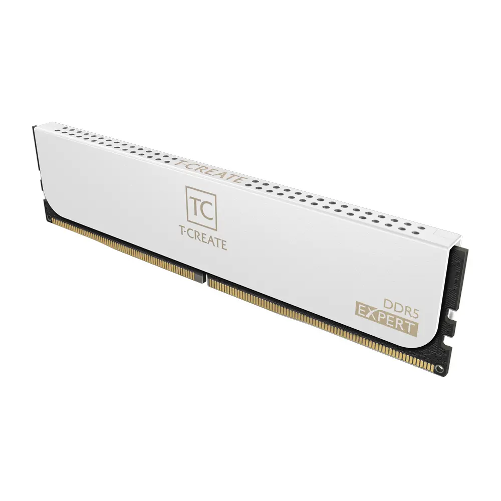 Памет Team Group T-CREATE EXPERT White DDR5 32GB(2x16GB) 6000MHz CL30 - image 1