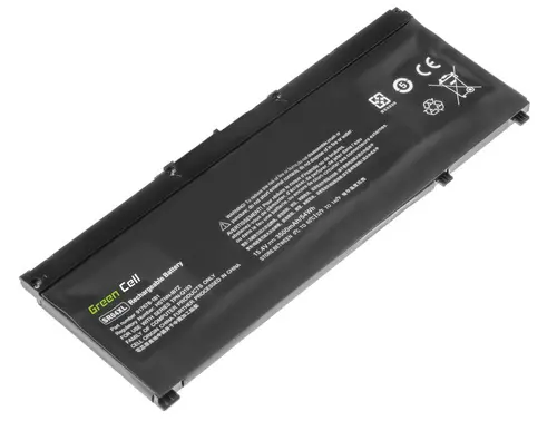 Батерия за лаптоп HP Omen 15-ce000ng; Pavilion 15-CE015DX SR04XL LiPo 15,4V 3500mAh GREEN CELL - image 1