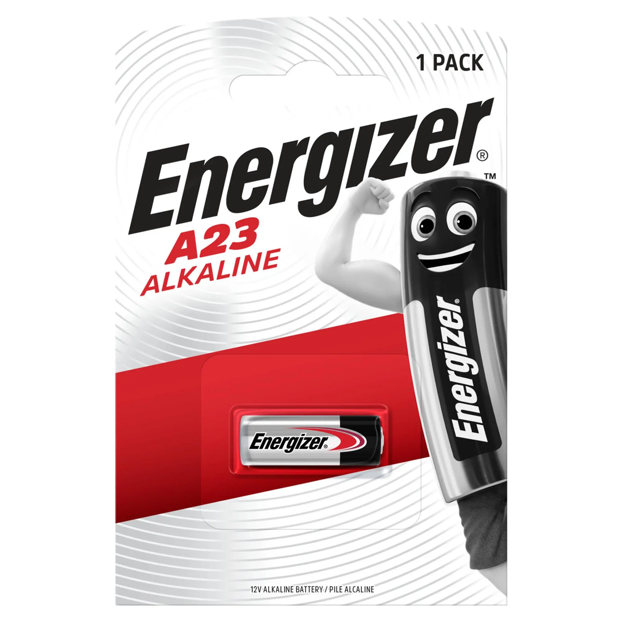 Baterie alcalină ENERGIZER A23 LR23, 12V, Pentru alarme, 1 buc. blister