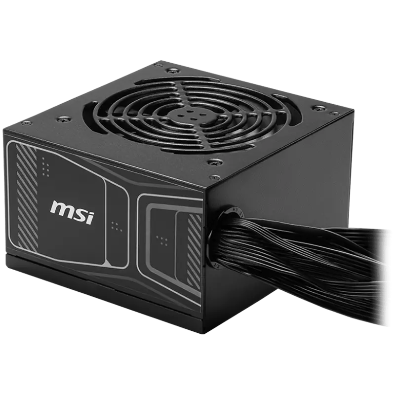 MSI MAG A750GN PCIE5, 750W, 80 Plus Gold, 120mm Fluid Dynamic Bearing Fan, Protections: OCP/OVP/OPP/OTP/SCP, Dimensions: 150mmx140mmx86mm, 3Y Warranty - image 1