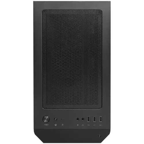 MSI MAG FORGE M100A, M-ATX Tower, M-ATX/ M-ITX, 1x USB 3.2 Gen 1 Type-A, 2x USB 2.0 Type-A, 1x Audio, 1x Mic, Power Button, 4x 120mm ARGB Fans, Mesh Panel, Acrylic panel. - image 4