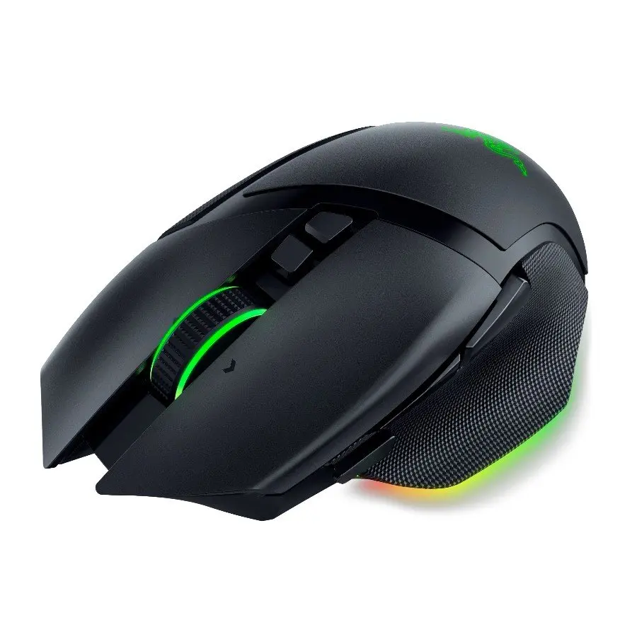 Razer Basilisk V3 Pro 35K, Gaming Mouse, Black, Razer HyperSpeed Wireless, Razer Chroma™ RGB, Focus Pro 35K Optical Sensor Gen-2, 35K DPI, 90-million Clicks, 4-Way Razer™ HyperScroll Tilt Wheel - image 1