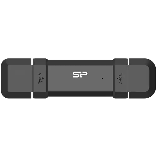 Silicon Power DS72 250GB USB Type-A and USB Type-C 3.2 Gen 2 Black