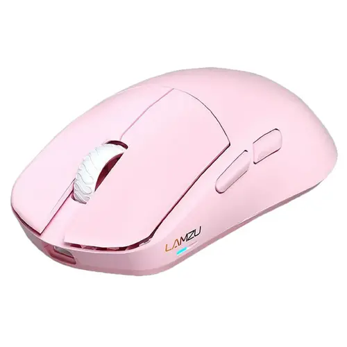 Lamzu професионална геймърска мишка MAYA X 8K - Wireless Gaming Mouse - Light Pink - image 1