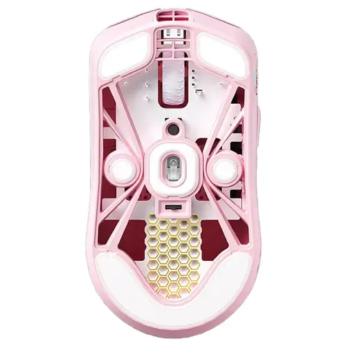 Lamzu професионална геймърска мишка MAYA X 8K - Wireless Gaming Mouse - Light Pink - image 3