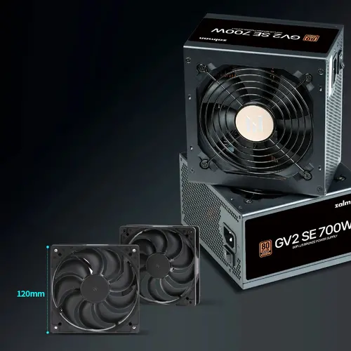Zalman τροφοδοτικό PSU 700W Bronze - ZM700-GV2 SE - 6