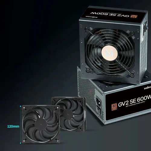 Zalman захранване PSU 600W Bronze - ZM600-GV2 SE - image 5