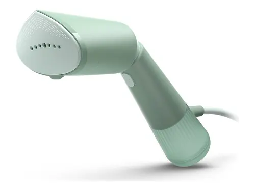 PHILIPS Aparat de călcat cu abur de mână 1300 W până la 24 g/min husă pentru depozitare ușoară cap înclinabil verde - 1