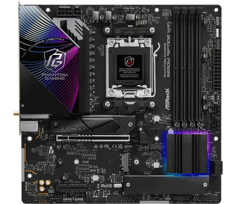 Дънна платка ASRock B850M RIPTIDE WIFI7 socket AM5 - image 1