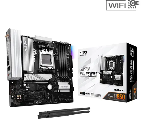 Дънна платка ASRock B850M Pro RS WIFI 6E socket AM5 - image 4