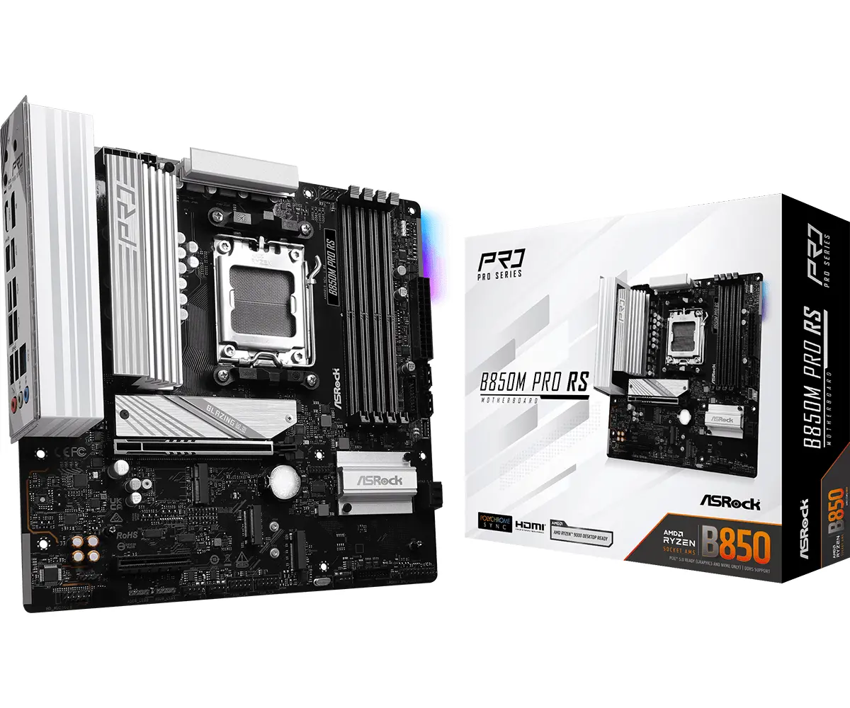 Дънна платка ASRock B850M Pro RS socket AM5 - image 4