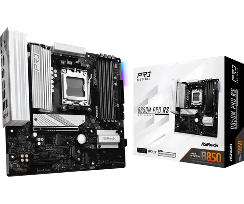 Placă de bază ASRock B850M Pro RS socket AM5 Placă de bază ASRock B850M Pro RS socket AM5