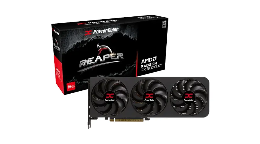 Placă video PowerColor Radeon RX 9070 XT Reaper 16GB GDDR6 - image 5