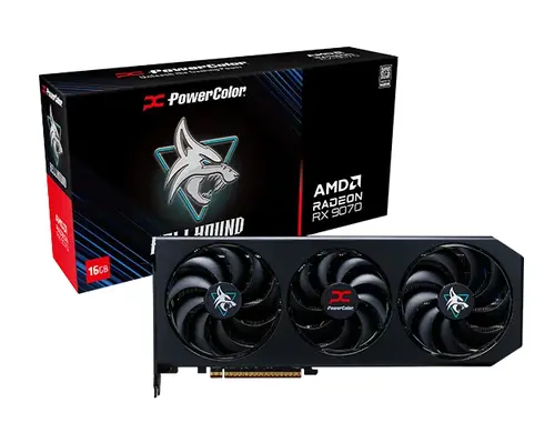 Видео карта PowerColor Radeon RX 9070 Hellhound 16GB GDDR6 - image 5