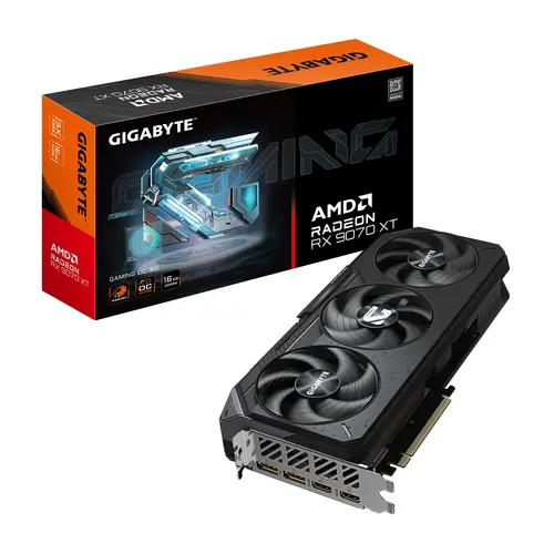 Видео карта GIGABYTE RADEON RX 9070 XT GAMING OC 16GB GDDR6 - image 9