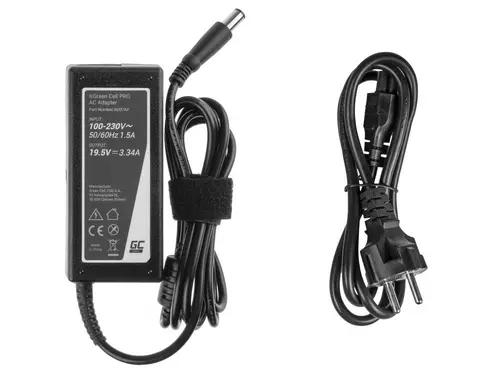 Alimentator laptop GREEN CELL, AC Adapter pentru DELL PRO Charger / AC Adapter 19.5V 3.34A 65W for Dell Latitude E6330 E6410 E6430 E6530 E7440 - 3